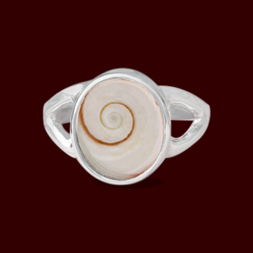 Gomati Chakra Mudrika Ring in Sterling Silver for Men and Women 