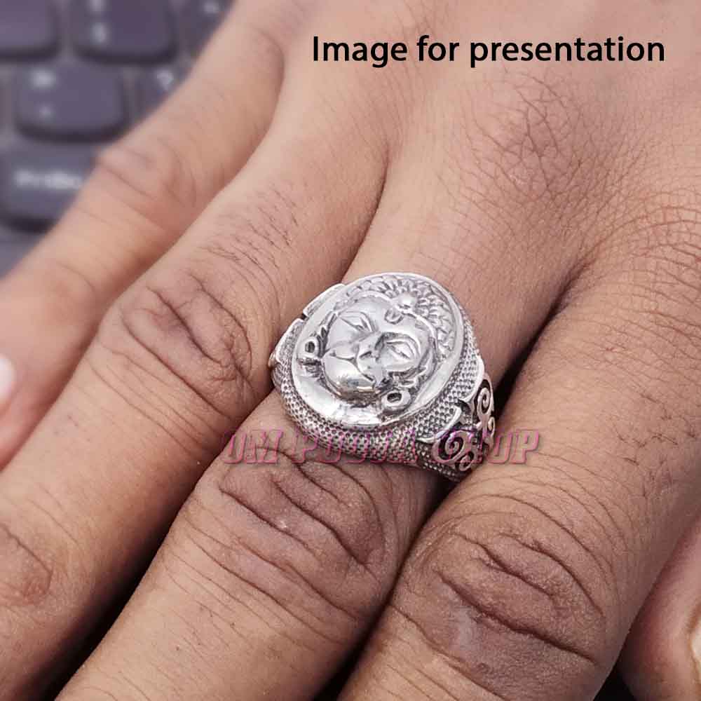 Two-Tone Stainless Steel Jolly Good Santa Claus Engraved Engraved Geometric  Pattern Step-Down Biker Style Polished Ring, Size 8|Amazon.com