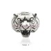 Lion Ring in Pure Sterling Silver