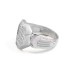 Rajmudra Mantra Engraved Sterling Silver Ring - Design 5