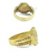 Rajmudra Maharaja Signet Ring in Panchdhatu