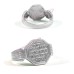 Rajmudra Sterling Silver Ring - Design 3