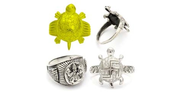 Buy Sogo Teleshoping 2 Tortoise Meru Gold Plated Ring for Men and Women at  Amazon.in