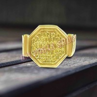 Royal Heritage Rajmudra Panchdhatu Ring - Design 2