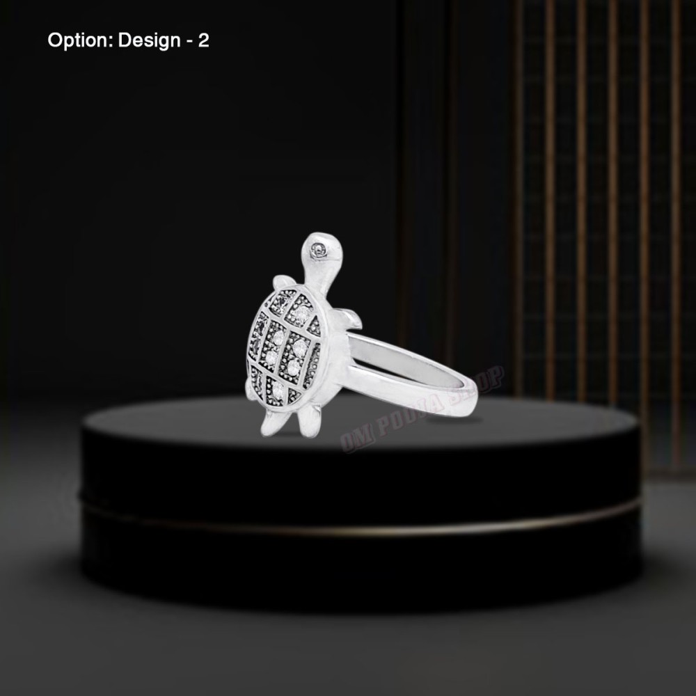 Sterling Silver Tortoise Ring at Rs 83/gram | Designer Ring in Jaipur | ID:  19587388191