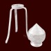Pure Silver Shivlingam and Jaldhari with Tripod Stand