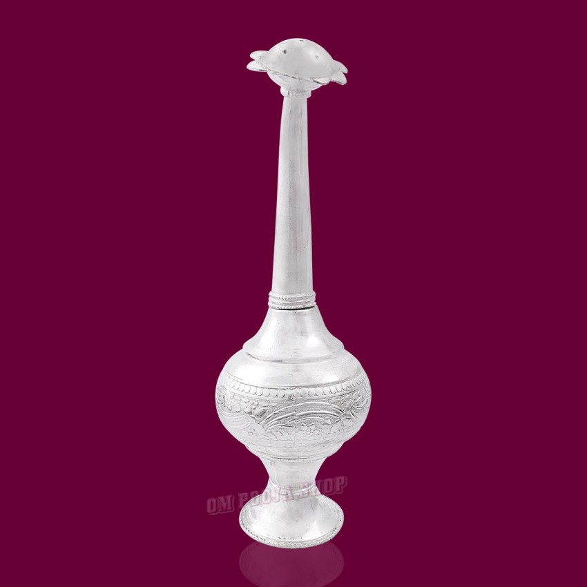 Pure Silver Attar Container for Spraying