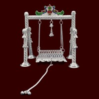 Thakur ji Ka Palna Jhula in Sterling Silver