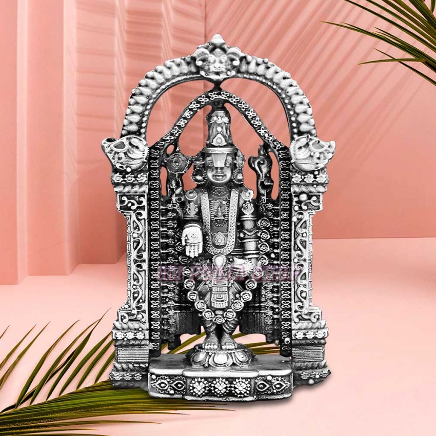 Tirupati Balaji in Pure Silver - 2 inch