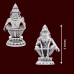 Ayyapan Swami 3D Solid Sterling Silver Idol - 3.5 inches