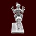 Khandoba Idol in Pure Silver - Size: 2 inches