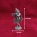 Shree Krishna with Standing Posture Idol in 925 Silver - 2 inch
