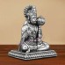 Shri Hanuman ji in Blessing Posture Statue in 925 Pure Silver - Size: 1.5 to 6 inches