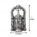 Venkateswara Tirupati Balaji Small 925 Silver Idol - 2 inches