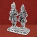 Vitthal-Rukmini Silver Idol Set Standing Pose - Size: 2 to 4 inches