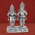 Vitthal-Rukmini Silver Idol Set Standing Pose - Size: 2 to 4 inches