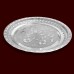 Traditional Rajta Silver Plate - SIze: 7.75 inches