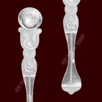 Naag Palli Spoon in Pure Silver - SIze: 4.5 inches