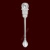 Palli Spoon in Pure Silver SIze: 5.75 inches