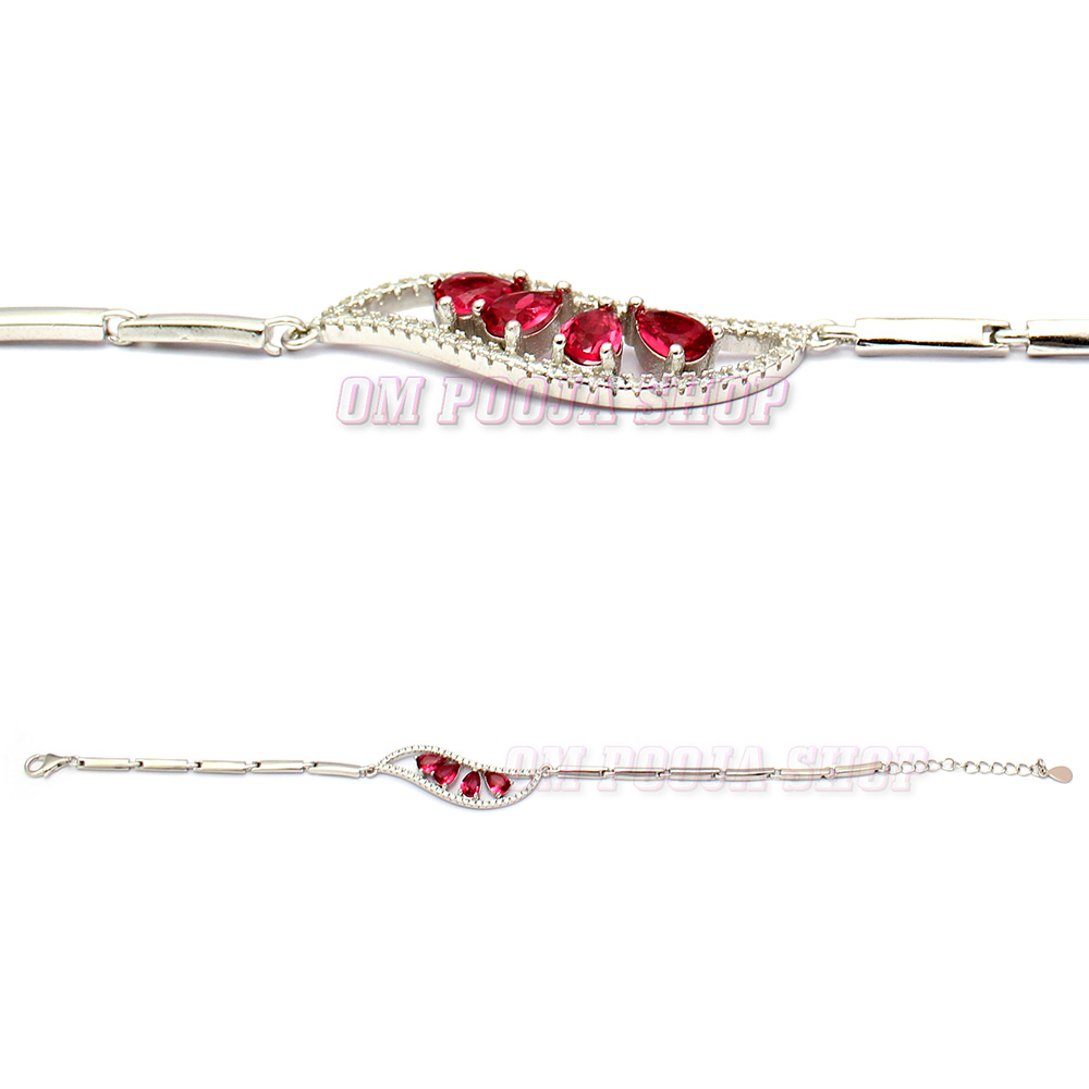 Leslie's Sterling Silver Polished Fancy Link Bracelet | Branham's Jewelry |  East Tawas, MI