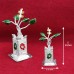 Tulsi (Holy Basil) Plant in Pure Silver
