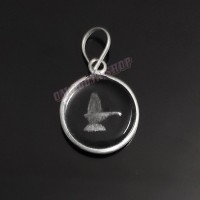 Shivling Crystal (Sphatik) Pendant