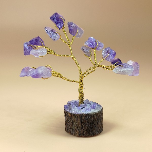 Amethysts Stone Tree - 2.5 inch