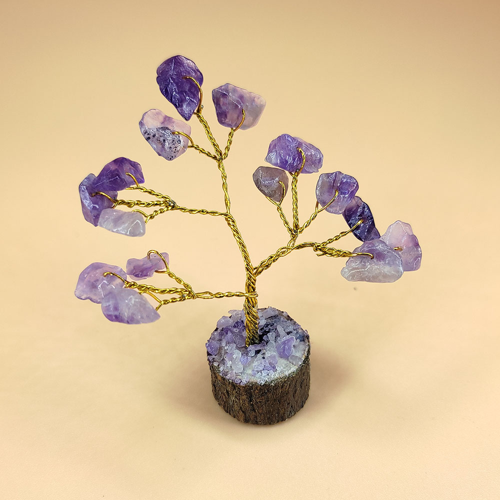 Amethysts Stone Tree for home decoration