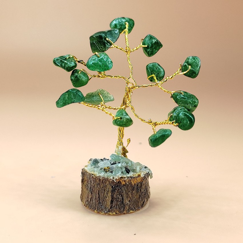 Green Jade Stone Tree - 2.5 inch