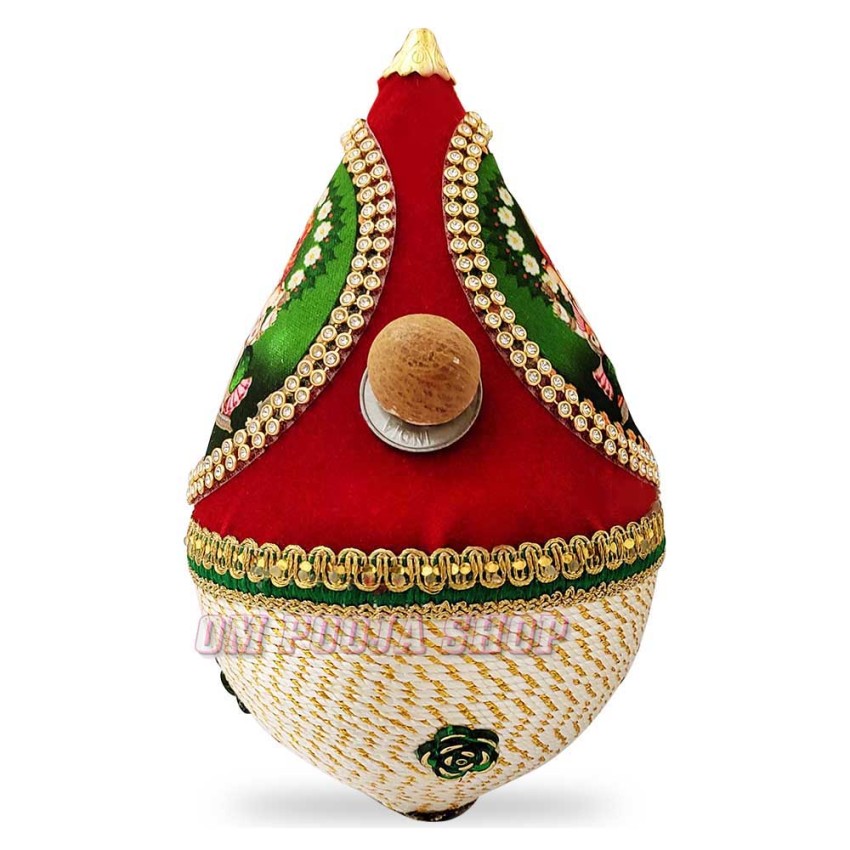 Ganesha Wedding Coconut with Betel Nut for Vivah Gift