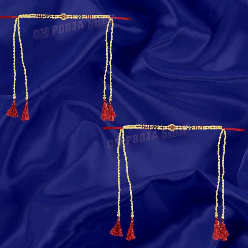 Stone Adorned Mundavalya Wedding Item for Bridal & Groom