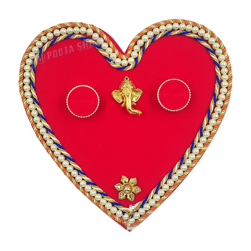 Heart Engagement Ring Plate