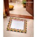 Embroidery Kanku Pagla Welcome Cloth Asan in Pure Cotton for Swagat of Baby & Bride