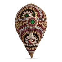 Ganpati Decorated Wedding Coconut (Nariyal)