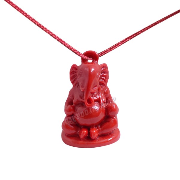 Moonga Ganesh Murti / Pendant