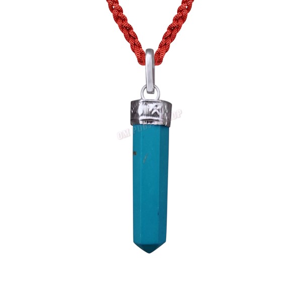 Turquoise/Firoza Pencil Pendant