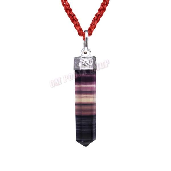 Seven Chakra Pencil Pendant