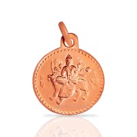 Durga Bisa Yantra Locket in Pure Copper