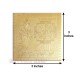 Sainath Yantra Gold Plated in Copper - 3 inch