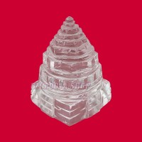 Lakshmi Shri Yantra in Sphatik / Crystal - 140 to 190 Grams
