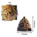 Meru Shree Yantra in Tiger Eyes Stone - 132 Grams
