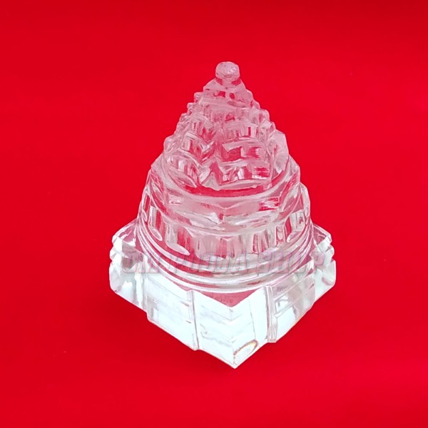 Shree Yantra in Natural Crystal - 40 Gms