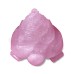 Special Tortoise Mounted Shree Yantra in Rose Quartz Gemstone - 230 Grams